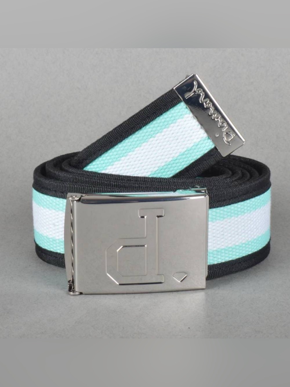 DIAMOND SUPPLY CO. Un-Polo Two Tone White/Diamond Blue Web Belt
